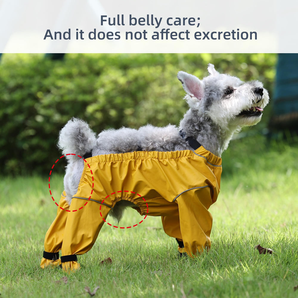 XUANNIAO dog suspender booties full belly care design helps keep coats cleaner
