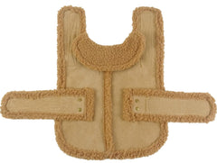 XUANQIFC dog winter jacket back view highlights full coverage and cozy insulation.