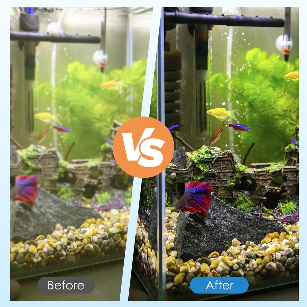 XUANZIKEMAO easy-install filter bag simplifies tank maintenance and quick replacement.