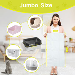 XUEPETT liner with perforated edges enables easy separation for fast cleanups