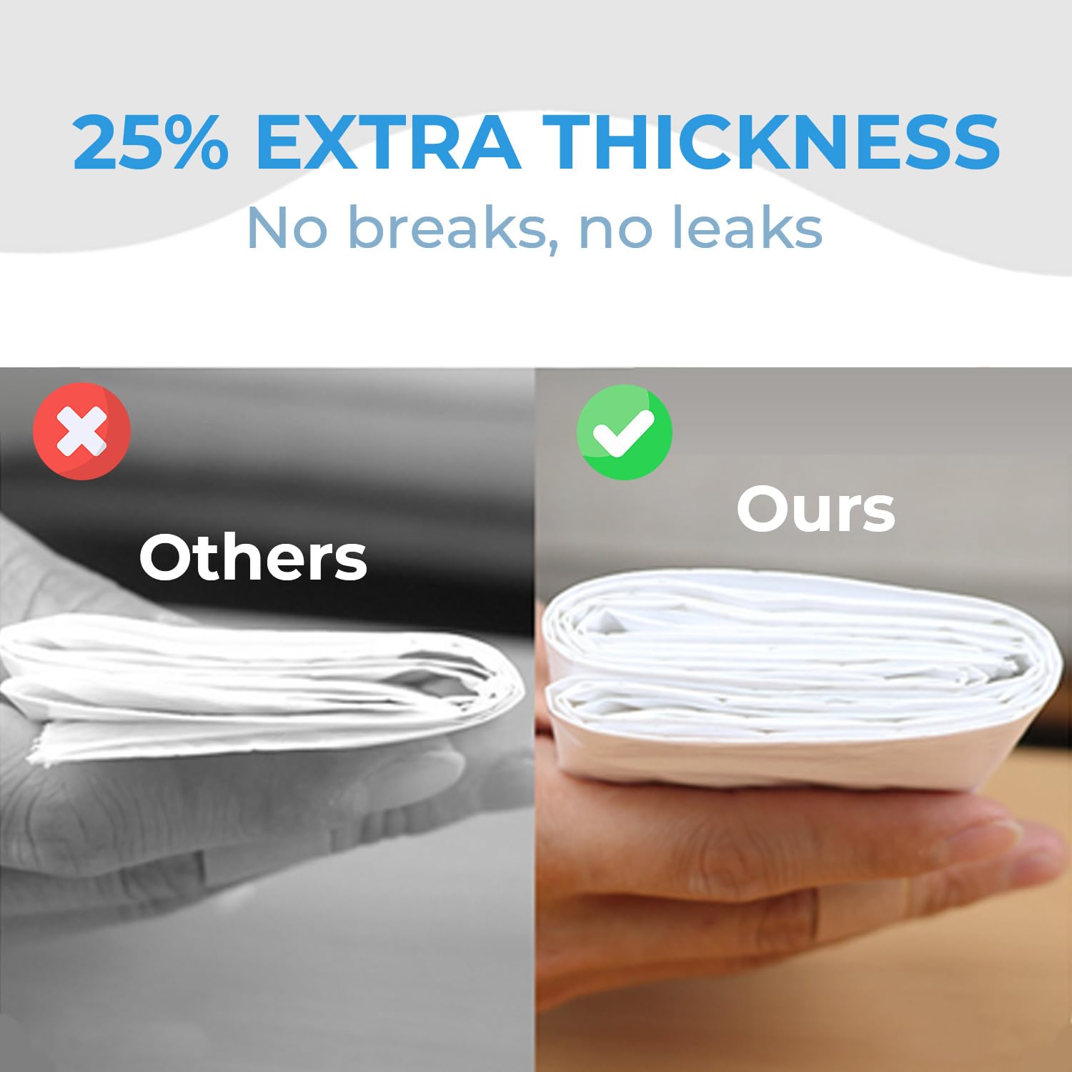 XUEPETT easy-drawstring closure simplifies litter changes