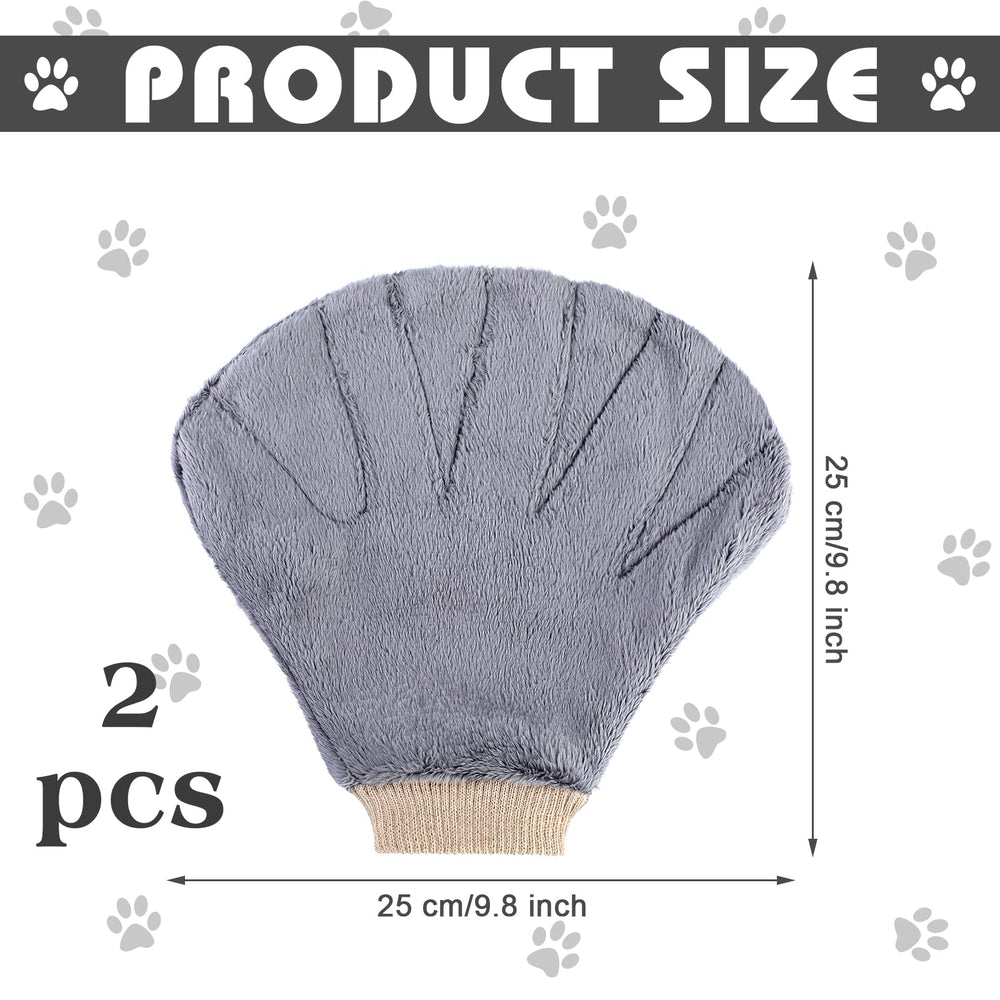 Xuhal soft coral velvet gloves enable calm handling for small pets