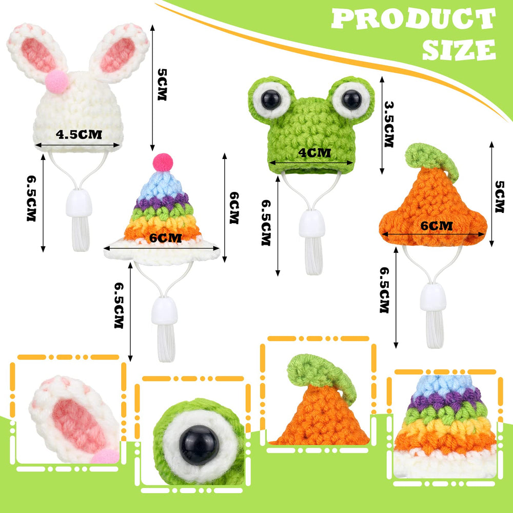 Xuniea hamster hat rainbow style adds colorful flair for celebrations