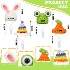 Xuniea hamster hat rainbow style adds colorful flair for celebrations