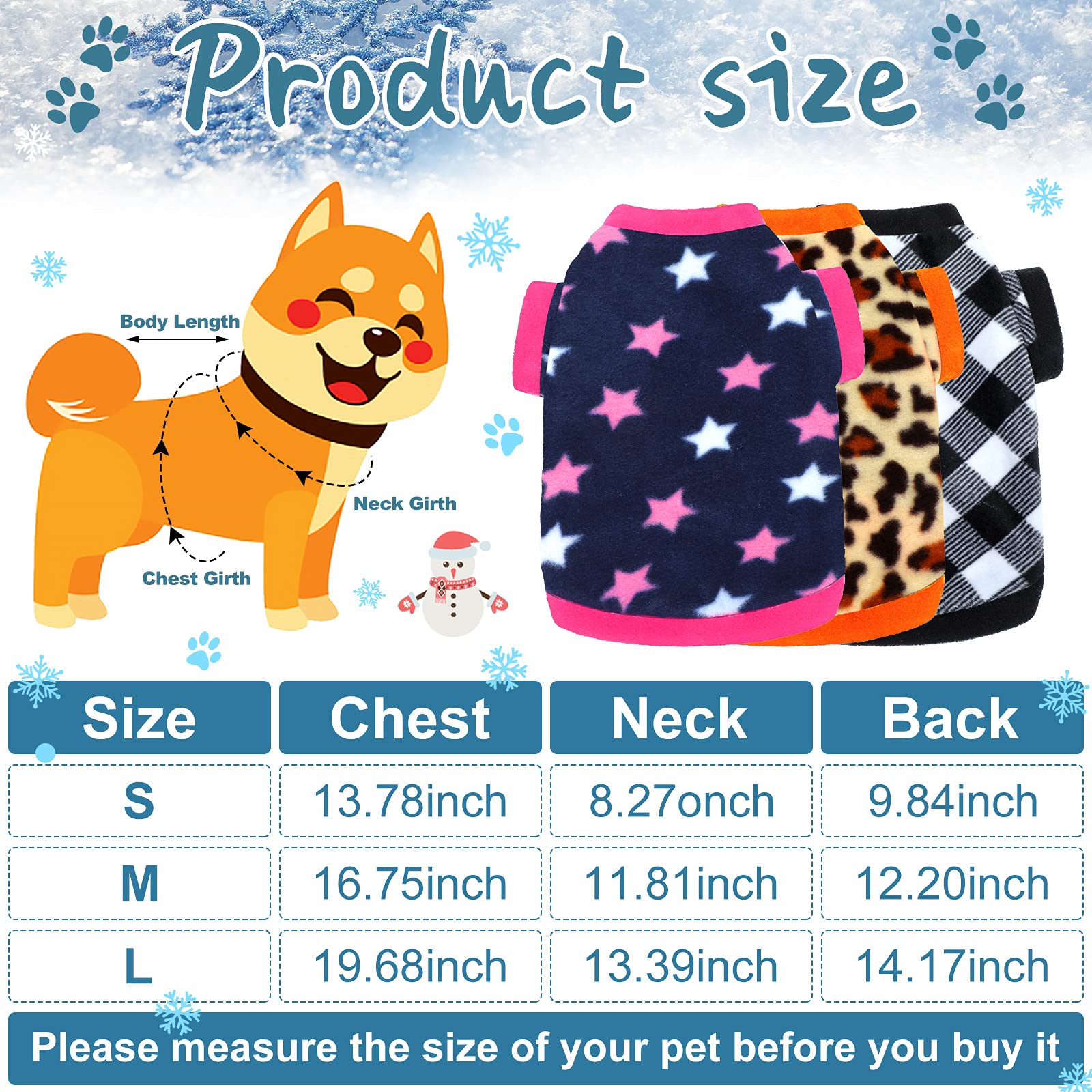 Xuniea soft fleece dog sweaters highlighting warmth and comfort