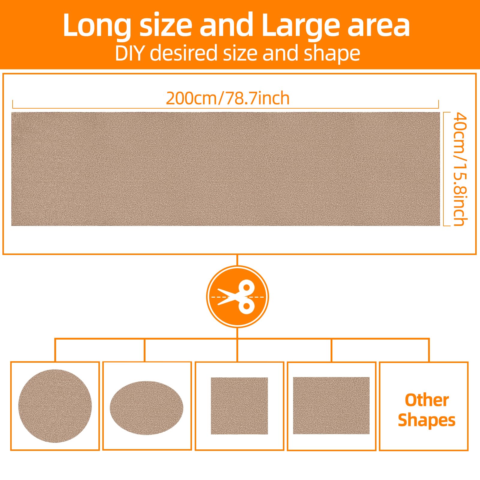 XUYEDOGLSH cat scratch mat detachable and reusable for repositioning