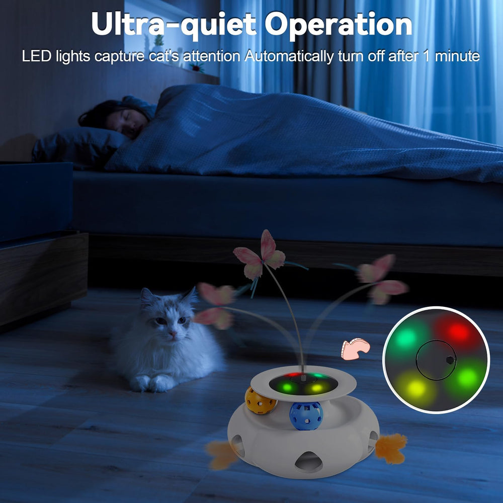 Xuyub 3in1 toy features safe ABS and soft feathers for gentle play.