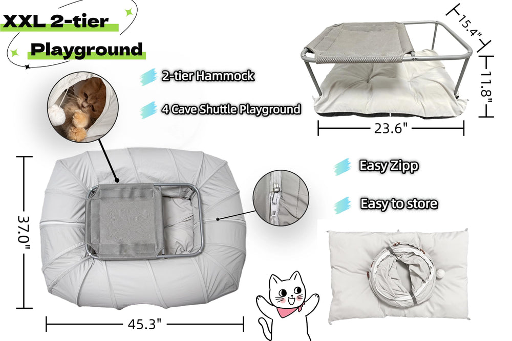 XxingSheep Portable Storage folds flat for quick setup and compact storage.