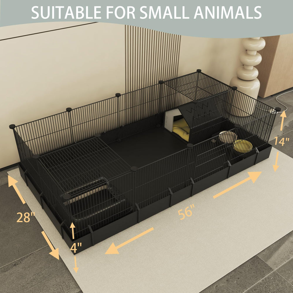Xymoso DIY Guinea Pig Cages install quickly using modular panels for flexible layouts.