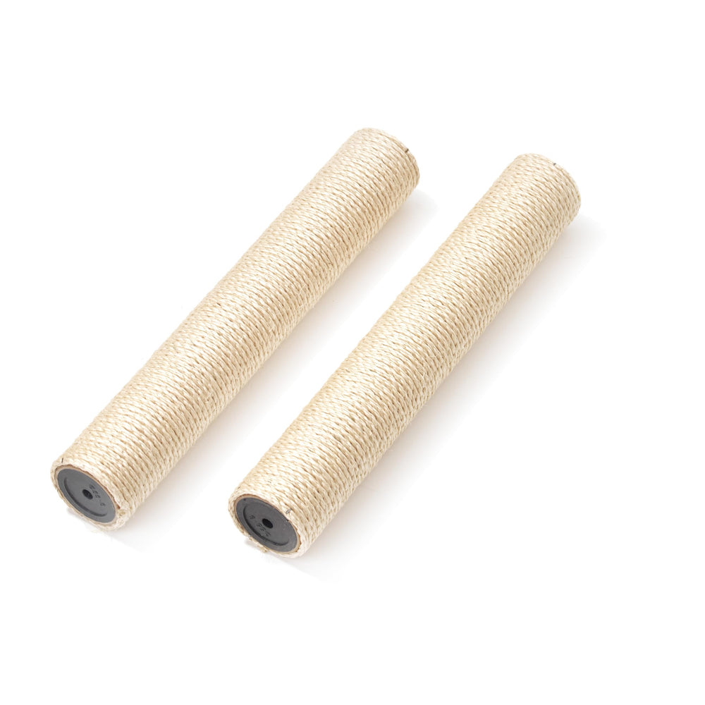 xympo 17in sisal scratcher refill center section shows durable natural fibers for cats