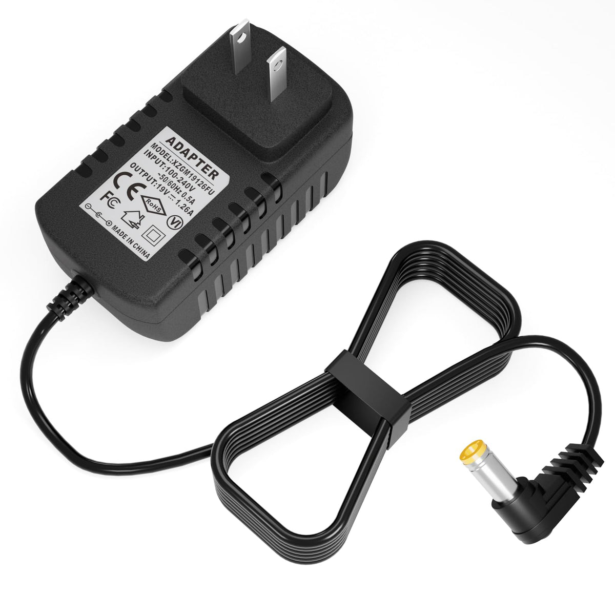 XZGm 19V power supply adapter packaging for PetSafe compatibility