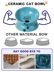 Y YHY backflow-prevention-cat-bowl helps minimize drips at mealtime.