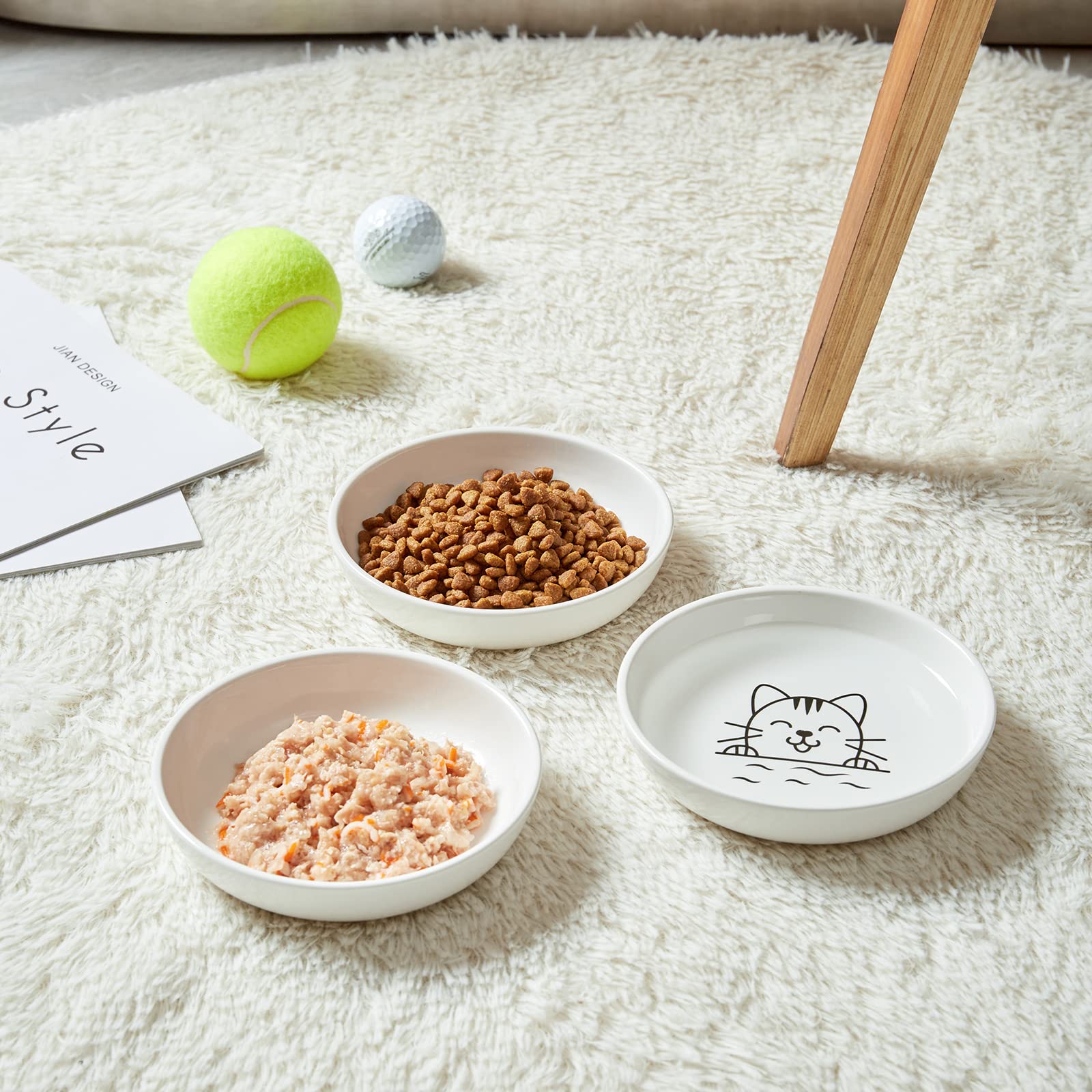 Y YHY bowls dishwasher-safe and easy to clean after meals.