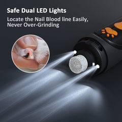 YABIFE 3 speeds and ports tailor grooming to each nail.