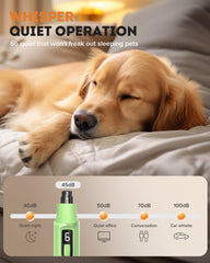 YABIFE one-handed operation lets you adjust speed while securing a paw