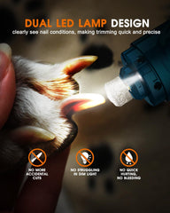 YABIFE three-speed grinder with ports for small, medium, large nails.