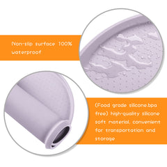 Yacee bowl mat dishwasher-safe for quick cleanup after meals.