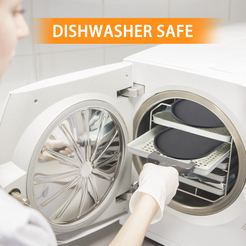 Yacee mat compatible with cat fountains and auto feeders to reduce mess.