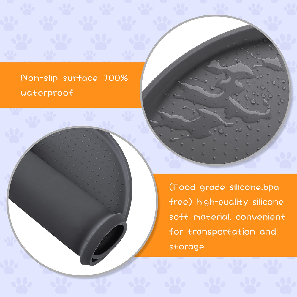 Yacee feeding mat is dishwasher-safe for quick, no-fuss cleanup.