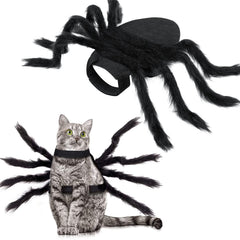 Yafeite Halloween spider costume for dog and cat, eye-catching party-ready look