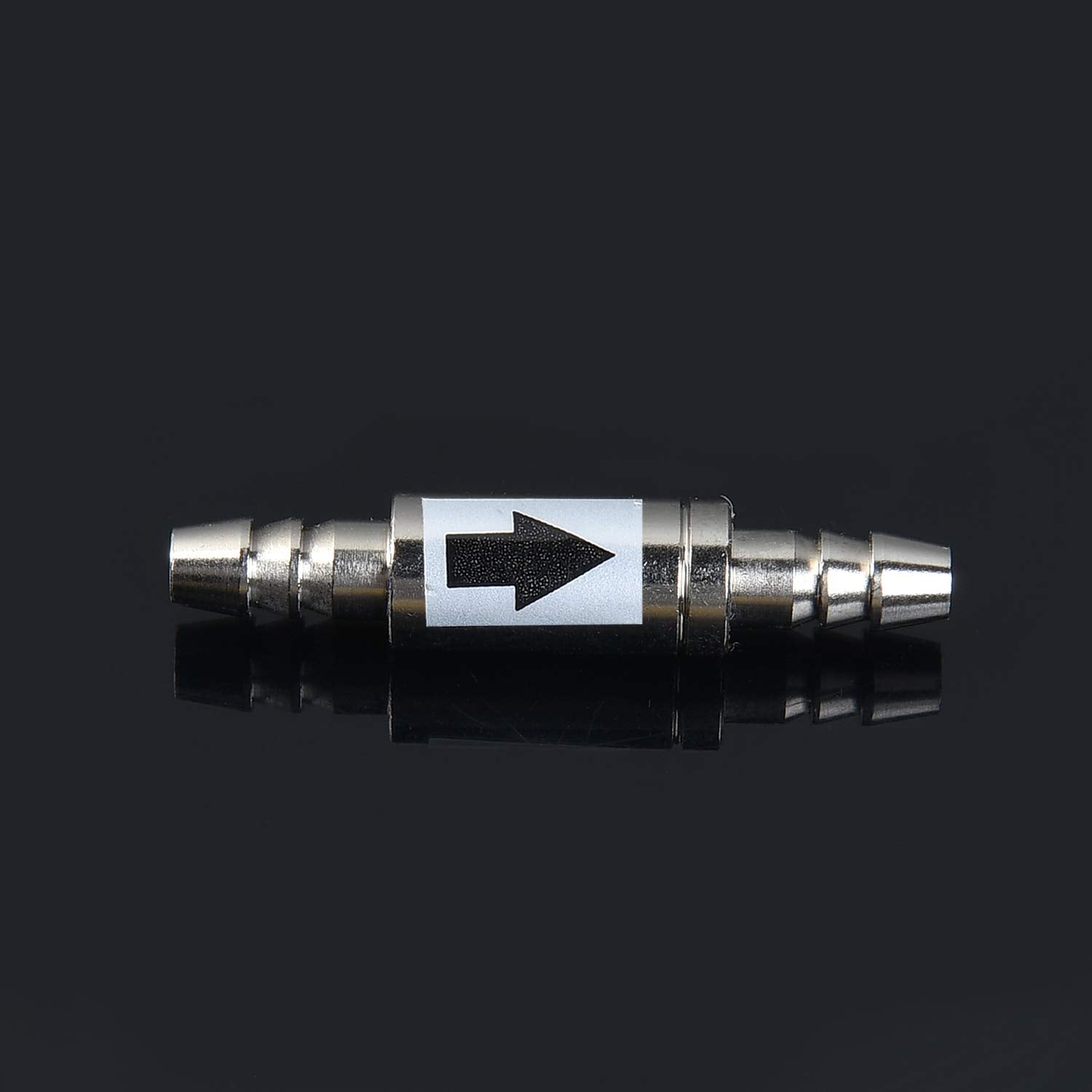 Yagote CO2 check valve with drop-checker context indicates accurate CO2 management.