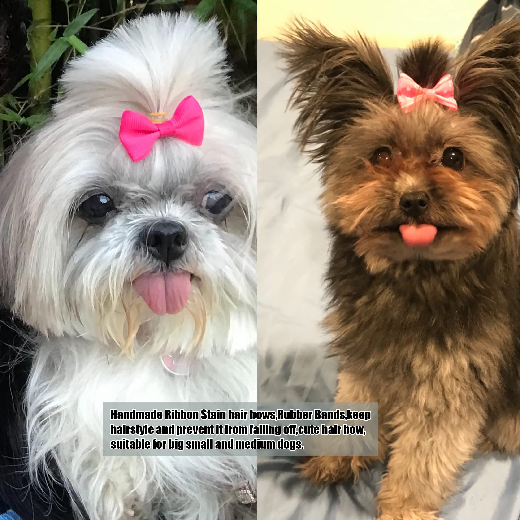 YAKA dog cat rabbit grooming bows suitable for various pets