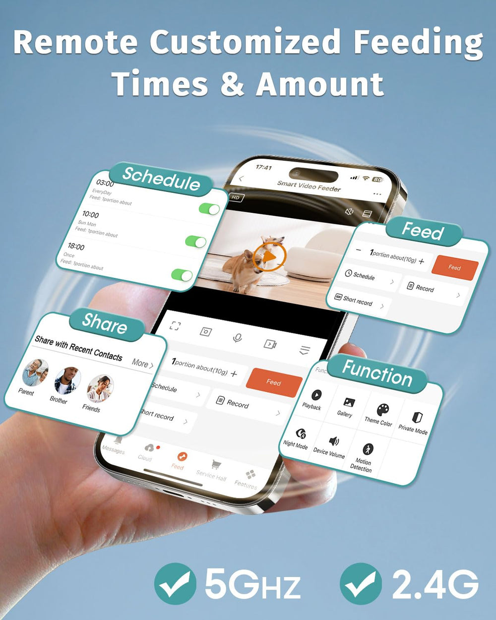 Yakry airtight lid keeps food fresh and dry between meals.