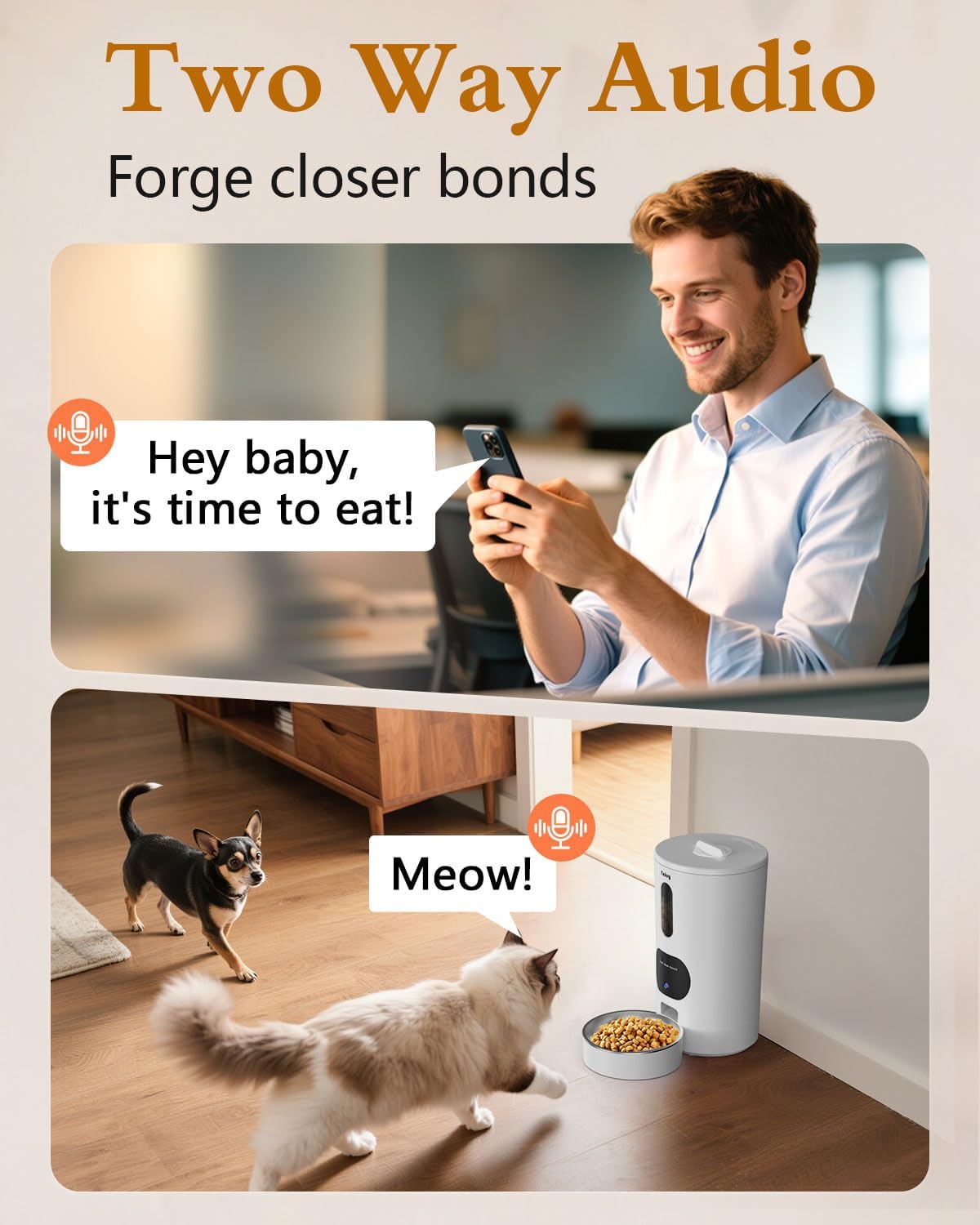 Yakry stainless-steel bowl ensures hygienic meals and easy cleaning.