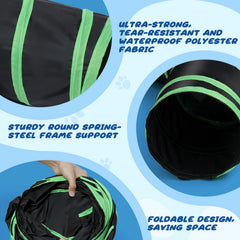 YAMI bone-type tunnel made from tear-resistant material for lasting use.