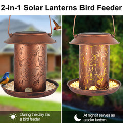 Yamodoor metal-wild-bird-feeder-detail highlights durable, rust-resistant construction for long outdoor life.