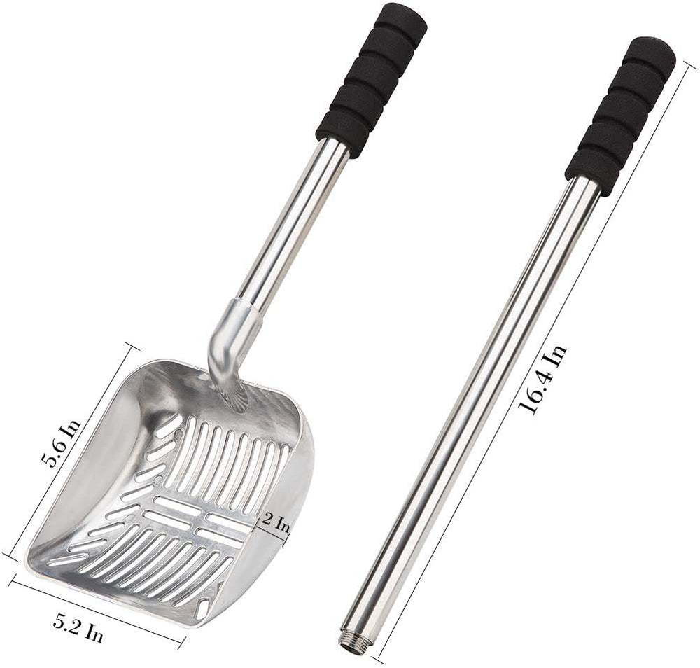 Yangbaga deep shovel design ensures thorough sifting with minimal litter left behind.