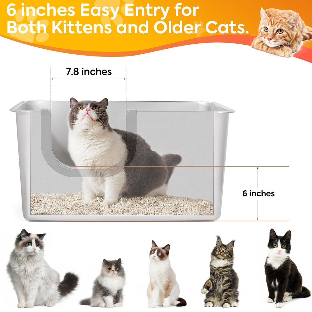 Yangbaga urine and litter-trapping design keeps area cleaner during use.