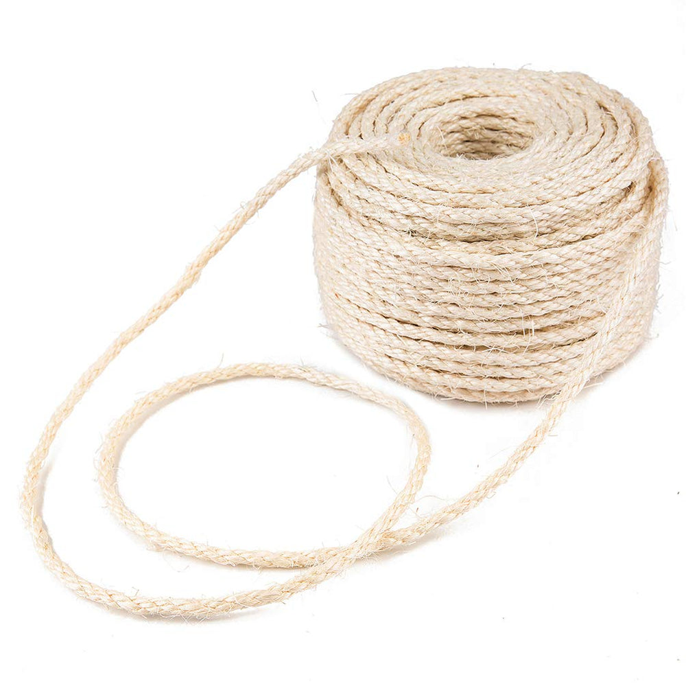 Yangbaga sisal rope replacement post, easy repair and extends scratching post life.
