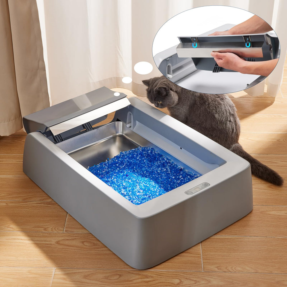 Yangbaga odor-control rust-proof litter tray—reduces odor and resists rust.