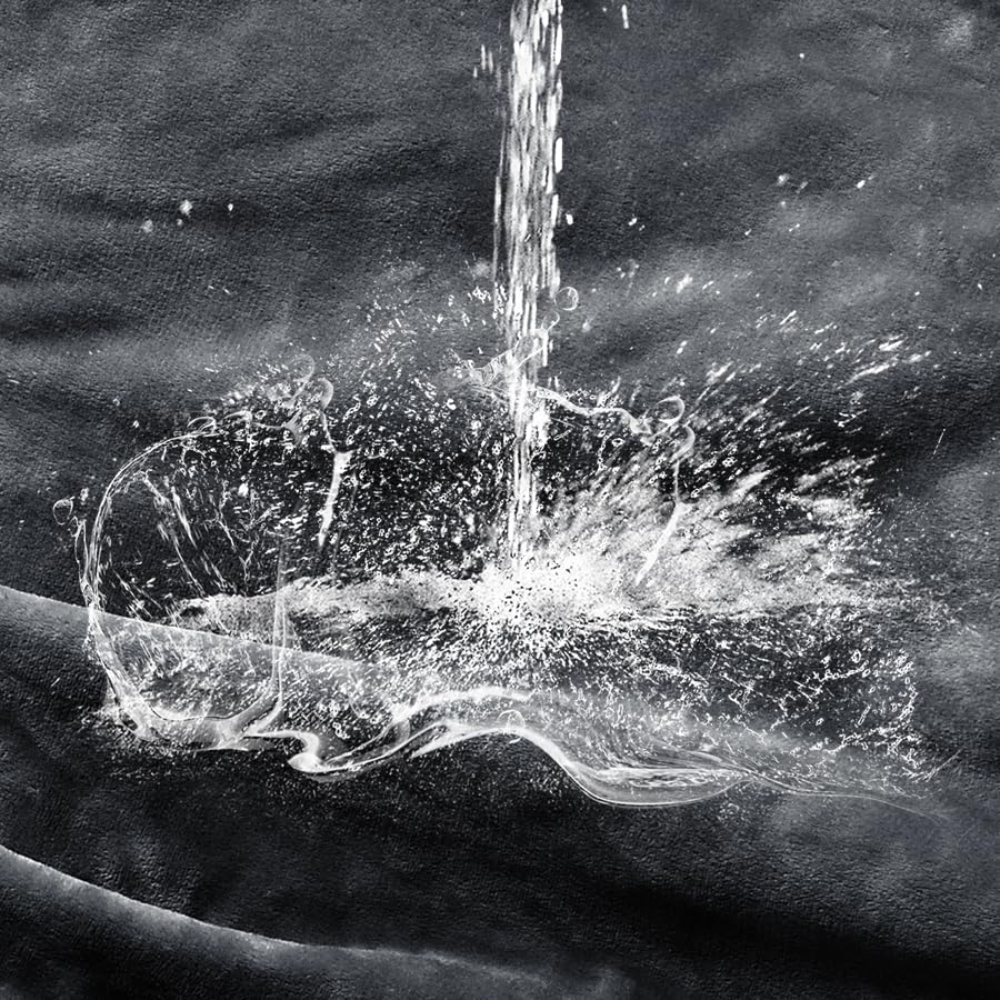 Yaning dark grey 50x60 blanket guards furniture from messes.