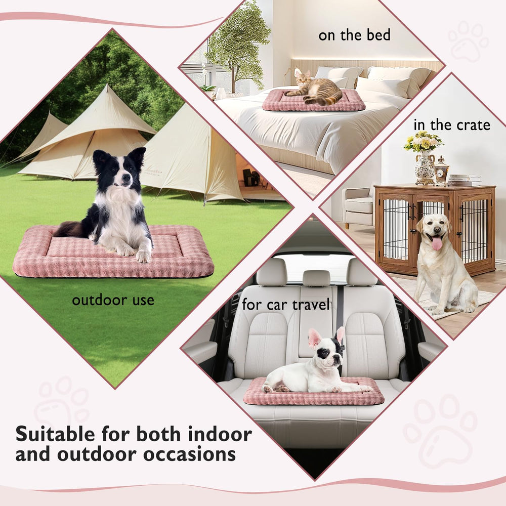 Yaning dog bed mat machine washable design simplifies cleaning after messy adventures