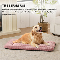 Yaning dog bed mat soft fabric surface ready for restful lounging and anxiety relief