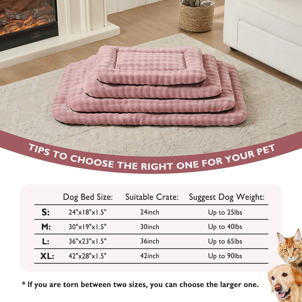 Yaning dog bed mat versatile indoor outdoor placement in crates couches or car