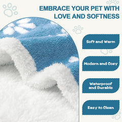 Yaning protects couches, beds, and car seats from fur, stains, and moisture.