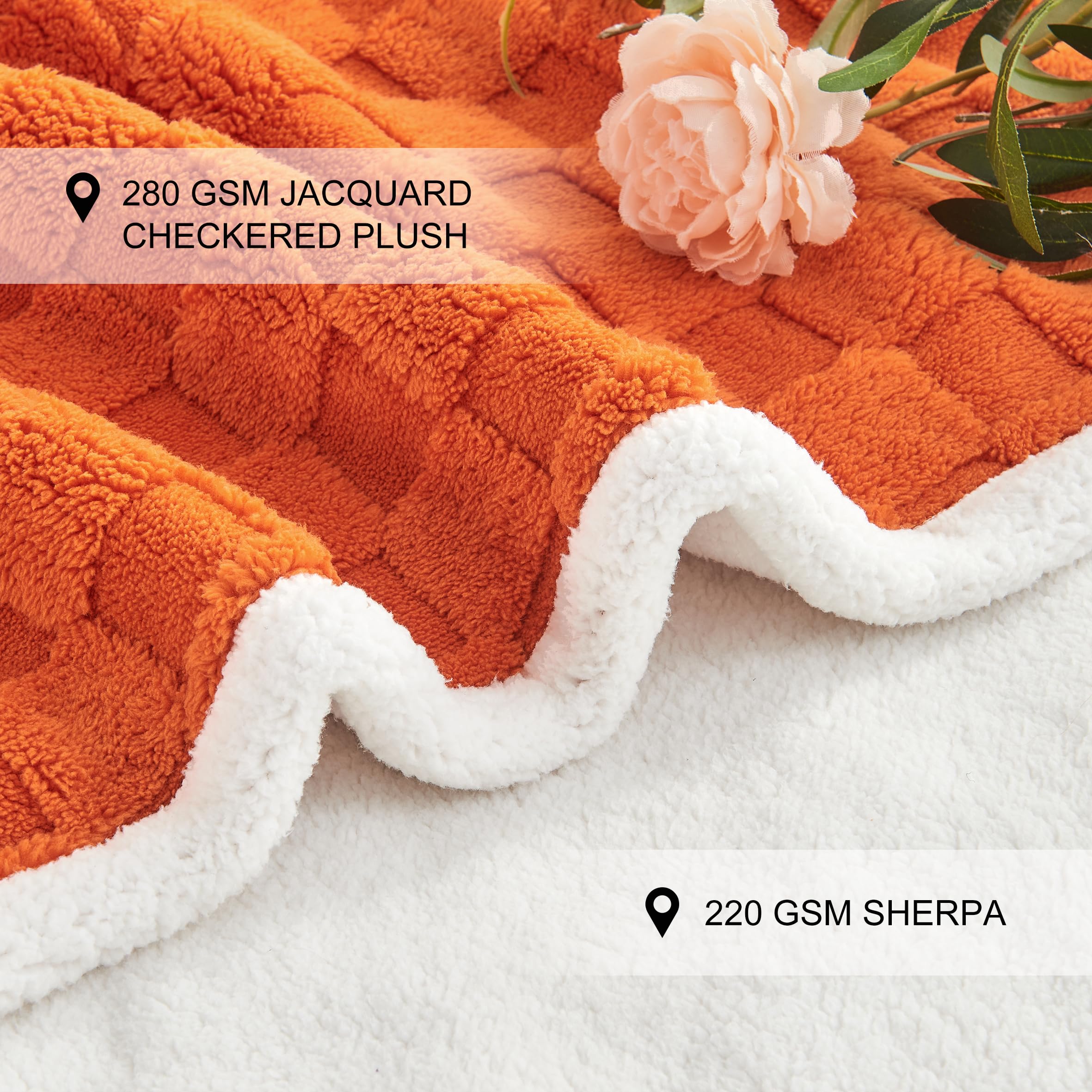 Manta Yaning para interiores, adecuada para cama, sofá y coche.