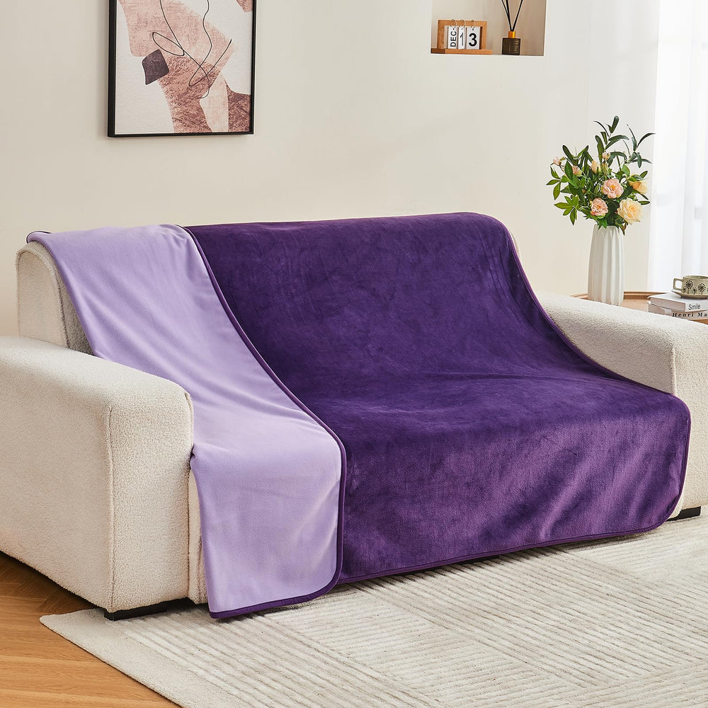 Yaning blanket used in cars and travel keeps interiors protected