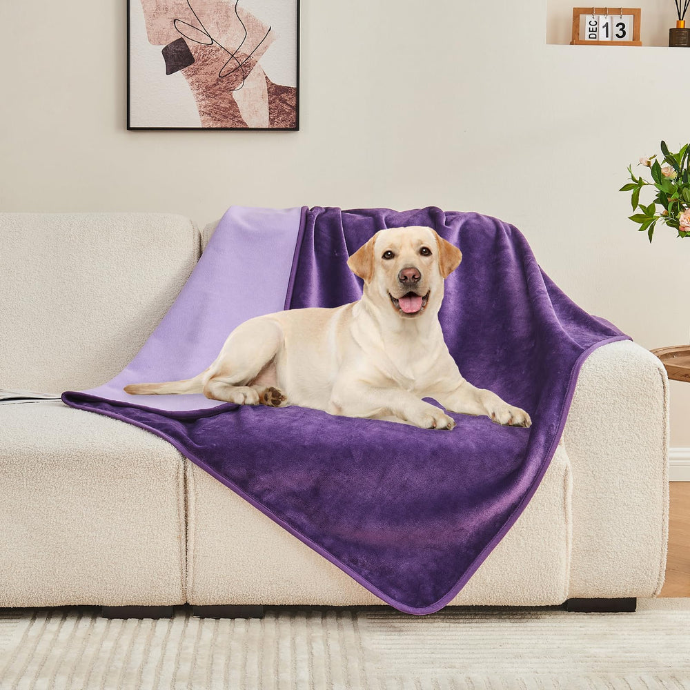 Yaning reversible blanket protects furniture from fur, stains, and scratches