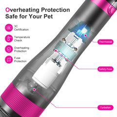 Yanthy slicker brush replaceable head for tangle-free grooming