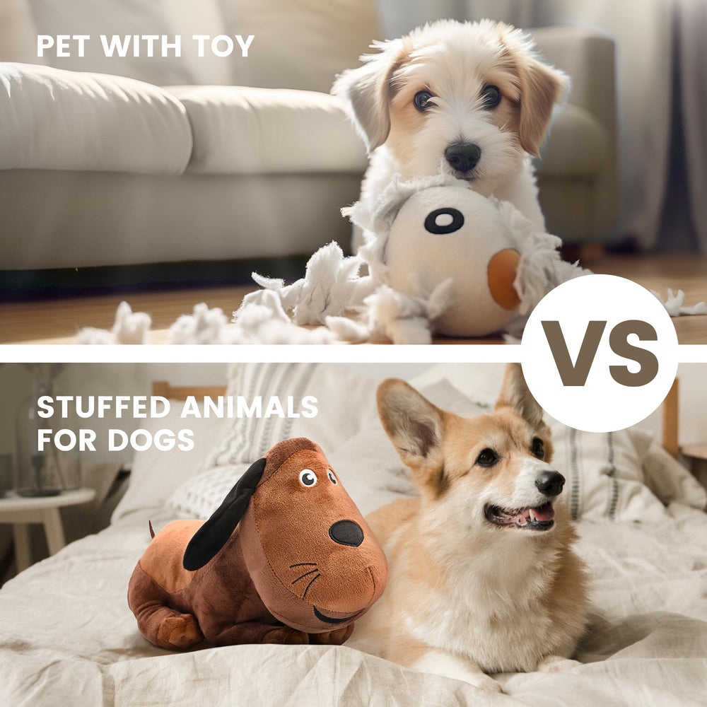 YANWIN Heartbeat Puppy Toy 6-hour heartbeat feature provides steady reassurance during naptime