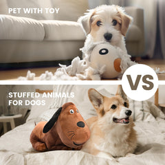YANWIN Heartbeat Puppy Toy 6-hour heartbeat feature provides steady reassurance during naptime