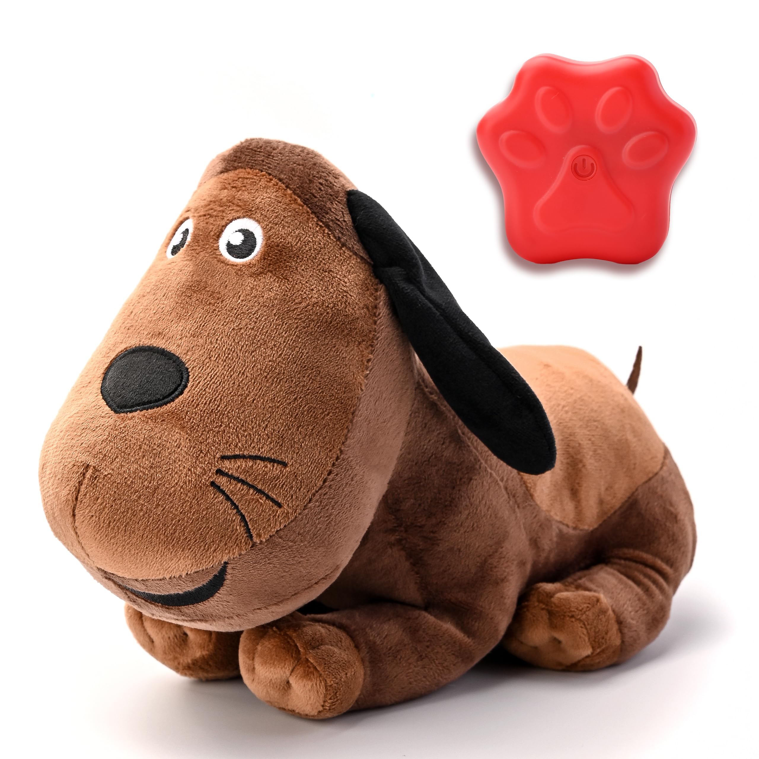 YANWIN Heartbeat Puppy Toy closeup heartbeat demonstrating calming rhythm for anxious dogs