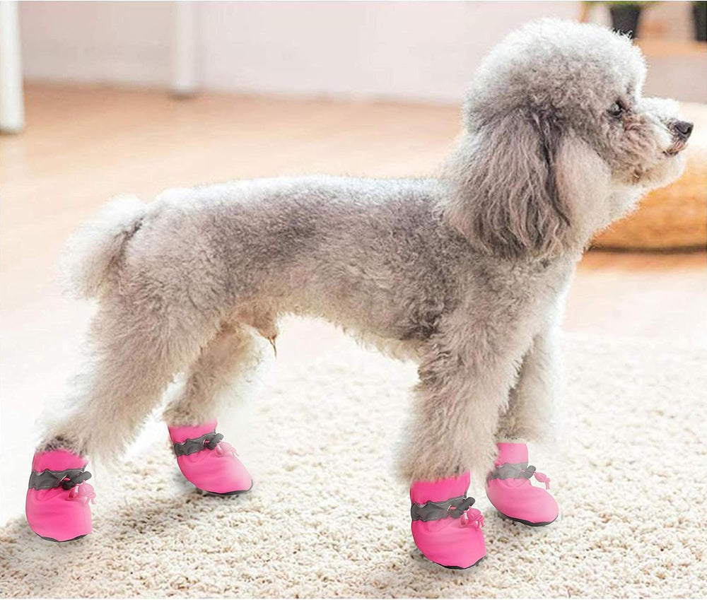 YAODHAOD dog shoes non-slip sole supports stable footing