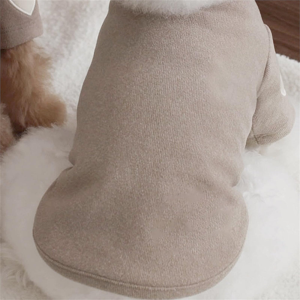 Yaopelky dog sweatshirt warmth for fall and winter breathable fabric