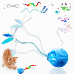 Yaruiguang Speedy Tail 2.0 ball front view highlights blue finish and engaging chase action