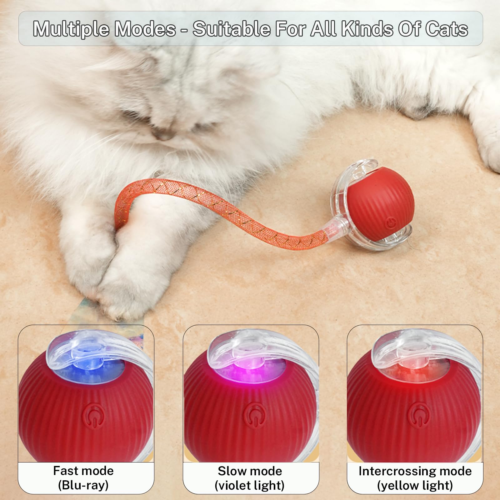 Yaruiguang Speedy Tail 2.0 ball USB-C charging port shows easy charging